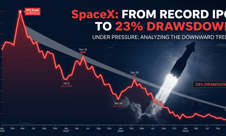 SpaceX Stock Falls