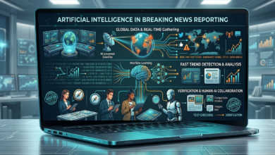 AI Changing News Reporting.